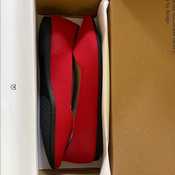 Rothy’s The Point Bright Red 7.5 - Picture 5 of 5